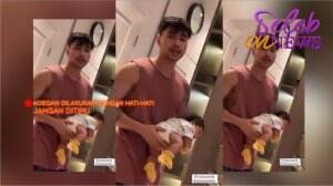 Siti Badriah Histeris Lihat Sang Suami Gendong Baby Xarena