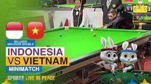 Minimatch Billiard Sea Games Cambodia 2023 Indonesia Vs Vietnam Match 2