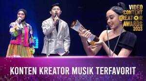 Konten Kreator Musik Terfavorit - Video Content Creator Awards 2023