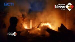 Rumah Dan Bengkel Motor Terbakar Di Tangerang, Satu Orang Tewas