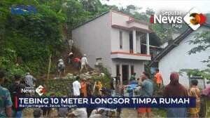 Tebing Setinggi 10 Meter Longsor