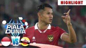 Highlight 2026 FIFA World Cup Qualification Indonesia Vs Brunei Darussalam