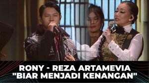 Rony - Reza Artamevia "Biar Menjadi Kenangan" - Tiktok Awards 2023
