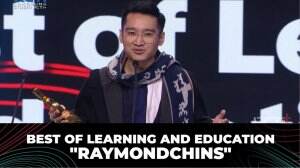 Best of Learning and Education "Raymondchins"- Tiktok Awards 2023