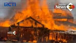 Rumah Makan Hangus Terbakar