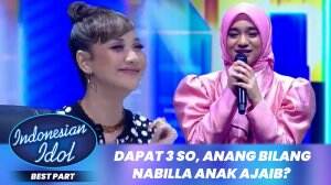 Dapat 3 SO, Anang Bilang Nabilla Anak Ajaib? - Indonesian Idol XII
