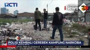 Polisi Kembali Gerebek Kampung Narkoba