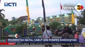 Pembatalan Pencabutan Izin Pesantren Shiddiqiyah