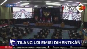 Tilang Uji Emisi Resmi Dihentikan