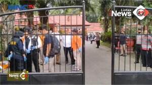 Polisi Olah TKP Perampokan Rumah Dinas Wali Kota Blitar