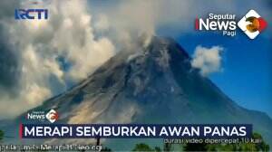Merapi Semburkan Awan Panas