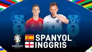 Minimatch Spanyol Vs Inggris Euro 2024