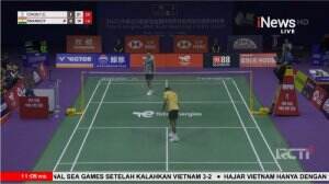 Highlight Tunggal Putra BWF Sudirman Cup 2023 Chou T.C Vs Prannoy