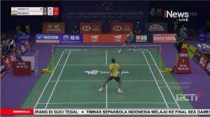 Minimatch Tunggal Putra BWF Sudirman Cup 2023 Chou T.C Vs Prannoy