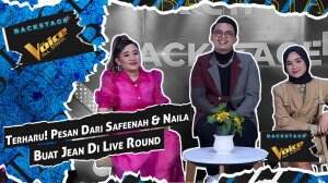 Terharu! Pesan Dari Safeenah & Naila Buat Jean Di Live Round