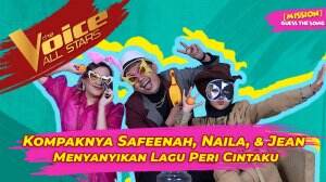 Kompaknya Safeenah, Naila, & Jean Menyanyikan Lagu Peri Cintaku