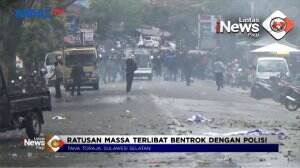 Bentrokan Antara Warga Dan Polisi