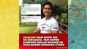 Waduh, Koper Kaesang Pangarep Nyasar!