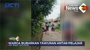 Warga Bubarkan Tawuran Antar Pelajar