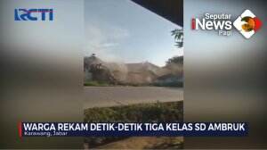 Tiga Kelas SD Ambruk