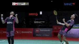 Indonesia Vs China - Ganda Putra : Alfian/Ardia Vs He/Zhou
