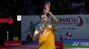 Indonesia Vs Thailand - Tunggal Putra : Ginting Vs Vitidsarn