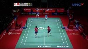 China Vs Indonesia - Ganda Putri : Chen/Jia Vs Ramadhanti