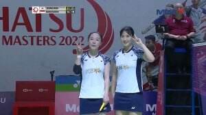 Korea Vs Indonesia - Ganda Putri : Jeong/Kim Hye Vs Febby/Ribka