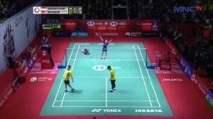 Indonesia Vs Malaysia - Ganda Putra : Gideon/Kevin Vs Goh/Izzudin