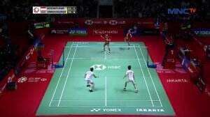 Indonesia Vs Thailand - Ganda Putra : Gideon/Kevin Vs Jomkoh/Kedren