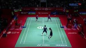 Indonesia Vs Malaysia - Ganda Putra : Gutama/Isfah Vs Goh/Izzud