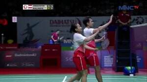Indonesia Vs Indonesia - Ganda Campuran : Jordan/Oktav Vs Rivaldy/Mentari