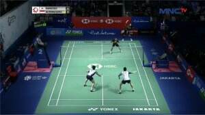Korea Vs Indonesia - Ganda Putra : Kang/Seo Vs Gutama/Isfah