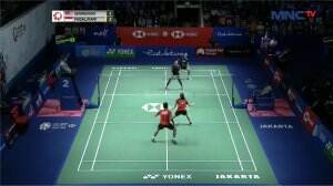 Malaysia Vs Indonesia - Ganda Campuran : Soong/Goh Vs Faizal/Kani