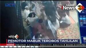 Pemotor Menerobos Acara Tahlilan
