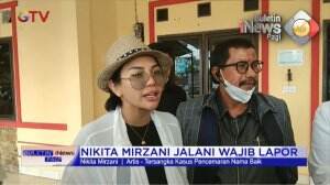 Nikita Mirzani Jalani Wajib Lapor