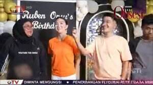Ultah ke-40, Seluruh Karyawan Ruben Kirim Doa