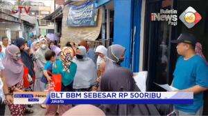 Antre Pembagian BLT BBM