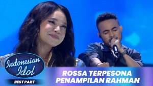 Rossa Terpesona Penampilan Rahman - Indonesian Idol XII