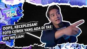Oops, Keceplosan! Foto Cewek yang Ada di Tas Boy William