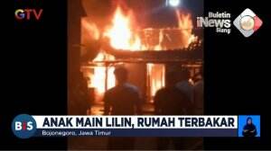 Akibat Main Lilin, Rumah Terbakar