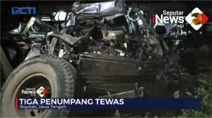 Pemudik Tabrak Truk Di Tol Solo-Semarang