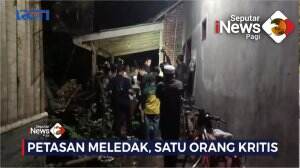 Petasan Meledak, Satu Orang Kritis