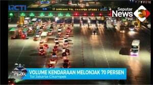 Volume Kendaraan Melonjak Hingga 70 Persen