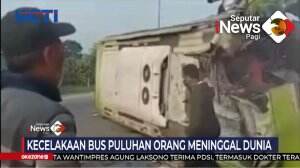 Bus Kecelakaan, Puluhan Orang Meninggal