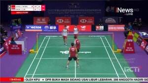 Highlight Ganda Putra BWF Sudirman Cup 2023 Liang Wang Vs Kwek Loh