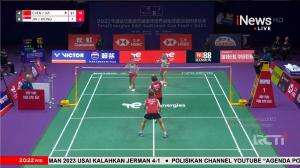 Minimatch Ganda Putri BWF Sudirman Cup 2023 Chen Jia Vs Jin Wong