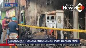 Toko Sembako Dan Pom Bensin Mini Ludes Terbakar