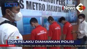 Tiga Anggota Geng Motor Ditangkap Polisi