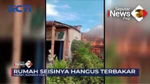 Rumah Hangus Terbakar